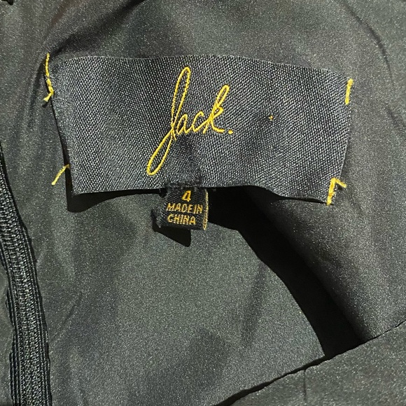 Jack By BB Dakota Elina Faux Leather Bodice Pink Chiffon Pleated Dress - Picture 12 of 15